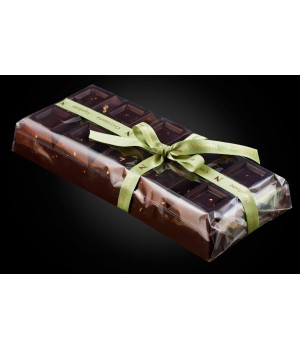 Tavoletta Maxi cioccolato fondente con nocciole 1kg